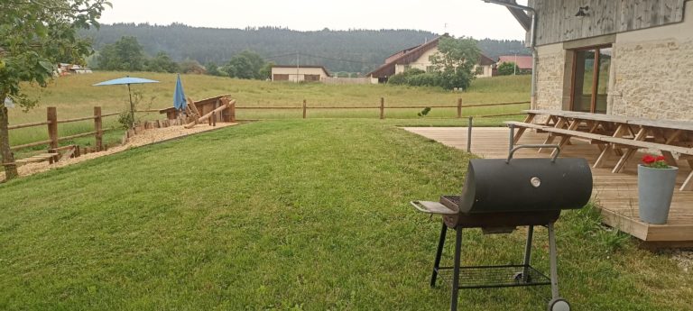 terrasse et jardin