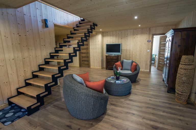 Gîte Le nid des Planchettes - salon